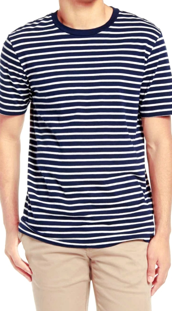 Scotch & Soda Nautical Striped Crewneck Tee